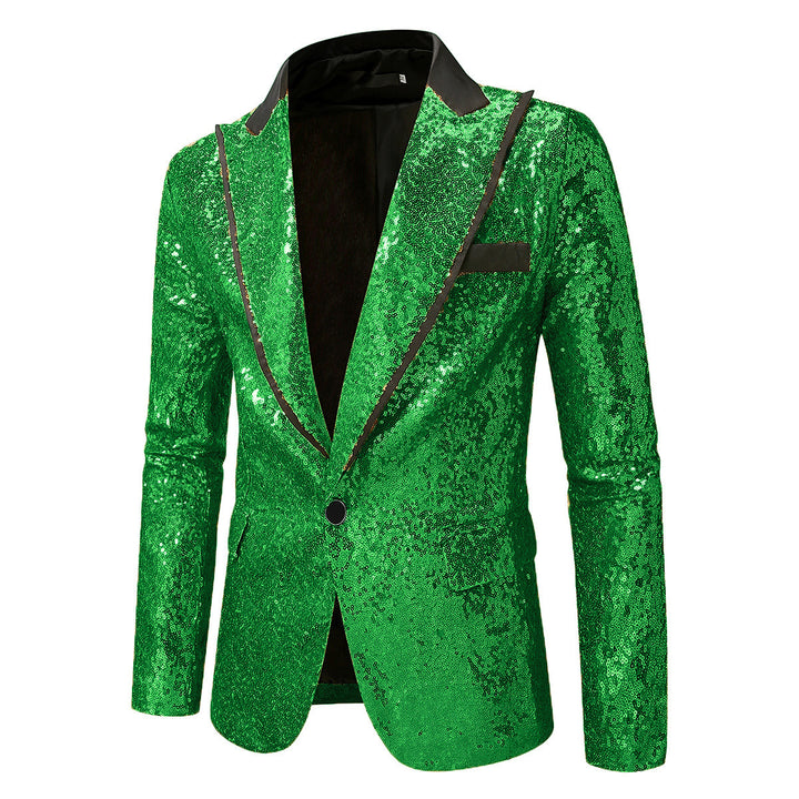 Shiny tuxedo jacket for men in high-quality satin Lune London