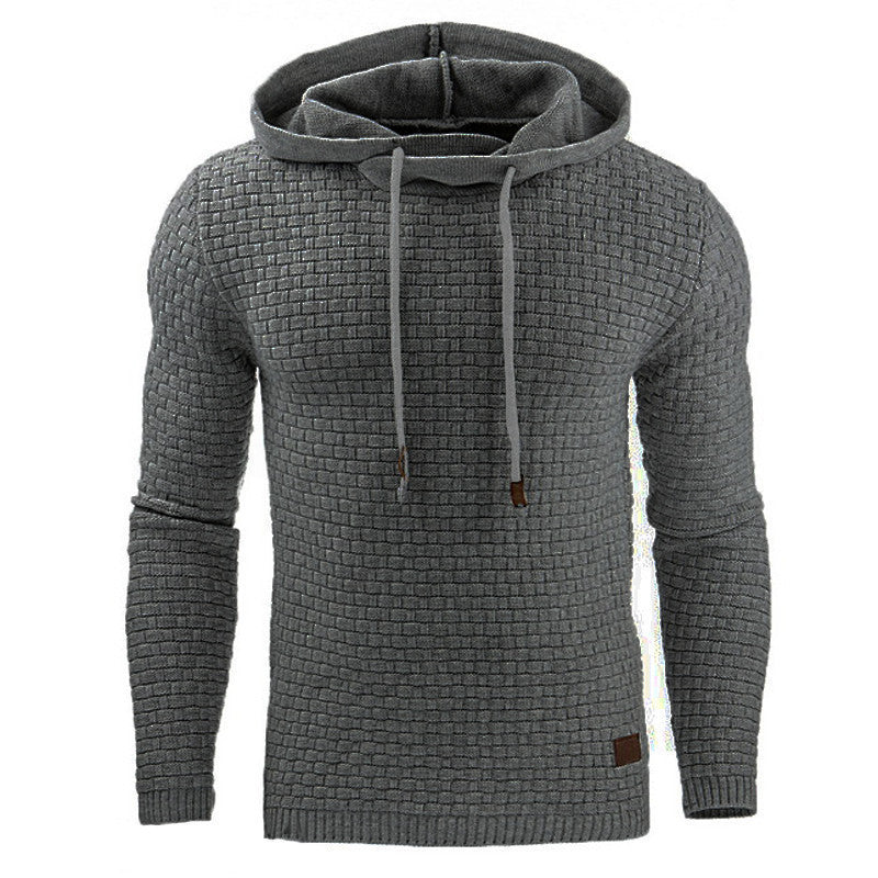 Hooded sweatshirt for men with modern structured design Lune London