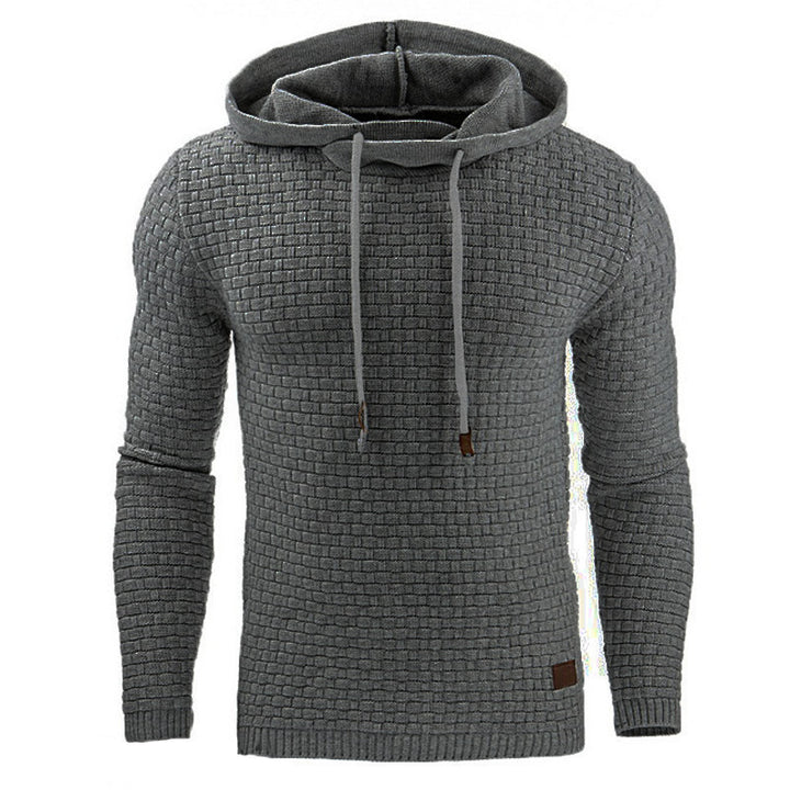 Hooded sweatshirt for men with modern structured design Lune London