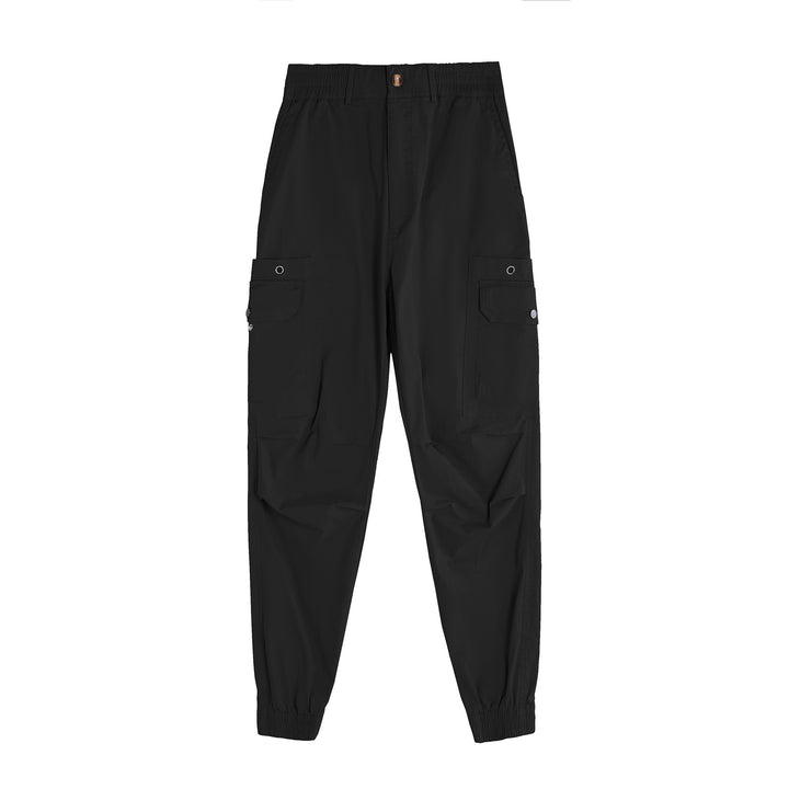 Men's cargo pants with functional pockets and elastic waist Lune London