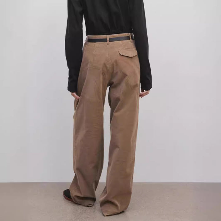 Pantalons Chino Élégants et Larges pour Femmes Chic & Stil