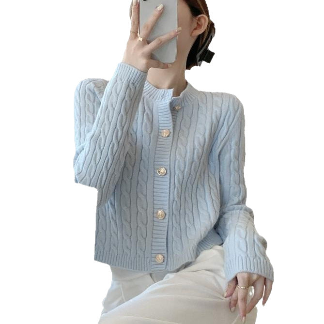 Cardigan femme avec design en câble texturé Chic & Stil