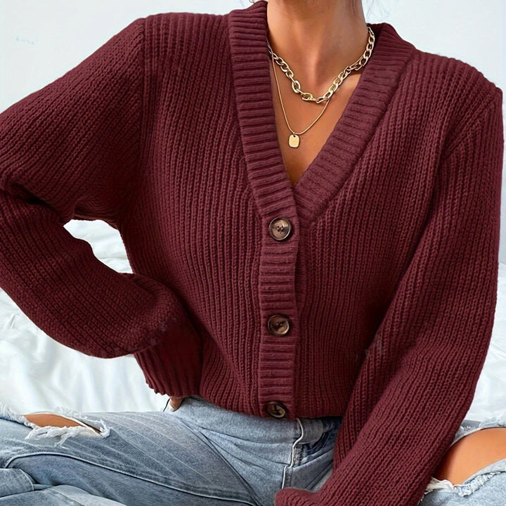Ladies Chunky Cardigan Lune London