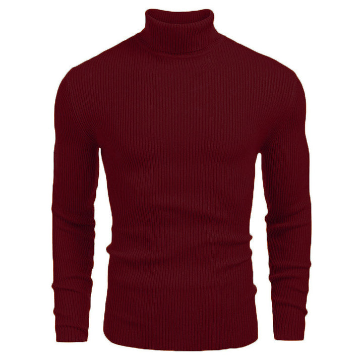 Men's High-Quality Ribbed Turtleneck Sweater Lune London