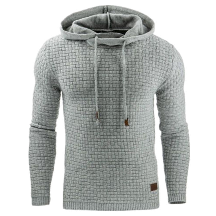 Hooded sweatshirt for men with modern structured design Lune London