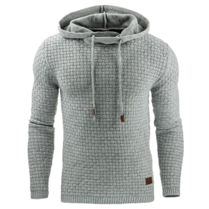 Hooded sweatshirt for men with modern structured design Lune London