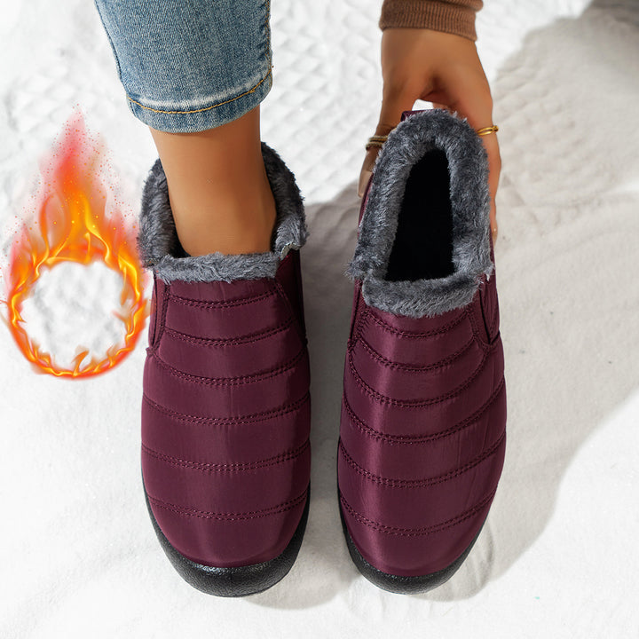 Comfortable winter boots for women with cozy lining and non-slip sole Lune London