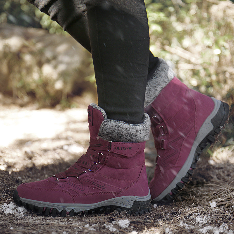 Waterproof winter boots for women with insulated lining Lune London
