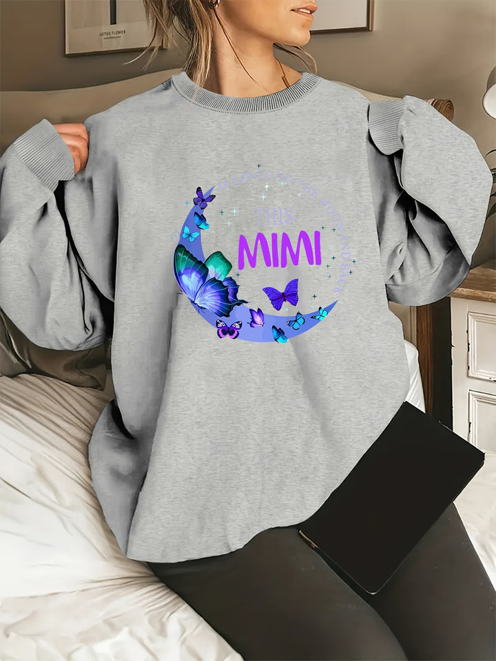 Sweat-shirt graphique femme Chic & Stil