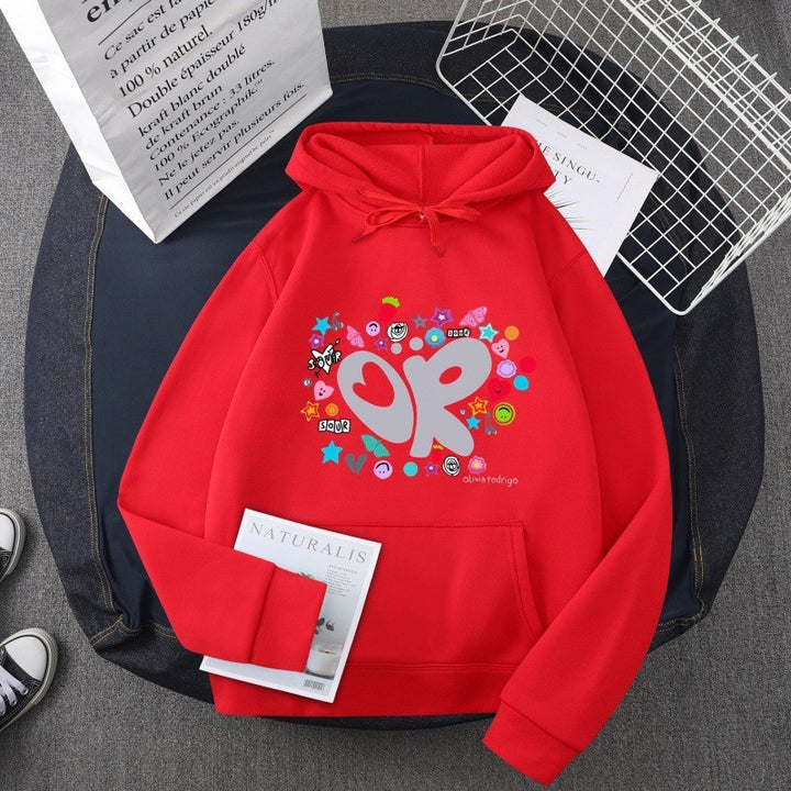 Women's Hoodie with Creative Graphic Design Chic & Stil