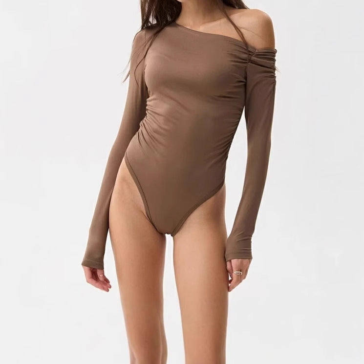 Ladies Long Sleeve Fitted Body Lune London