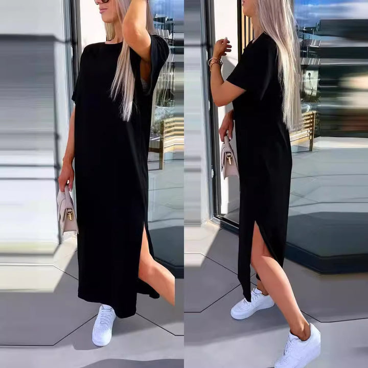Lune London oversized midi T-shirt dress for women