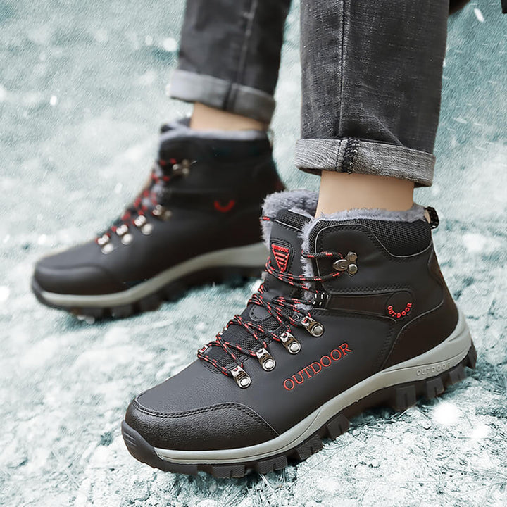 Women's winter hiking sandals with non-slip sole and insulating inner lining Lune London