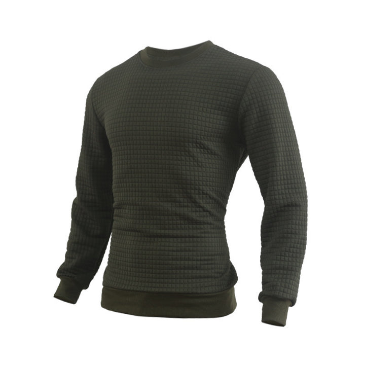Men's sweatshirt with a unique waffle structure Lune London