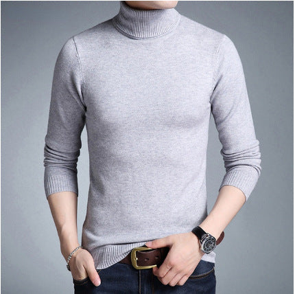 High-quality wool turtleneck sweater for men Lune London