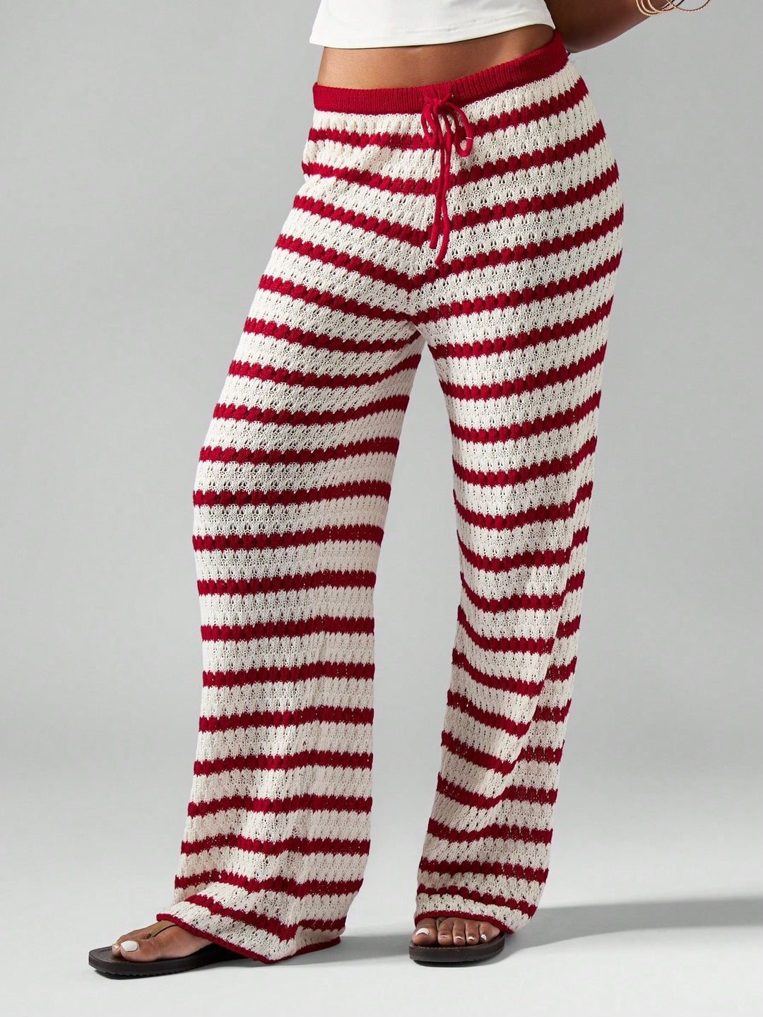 Casual knit pants Stras for women from Lune London