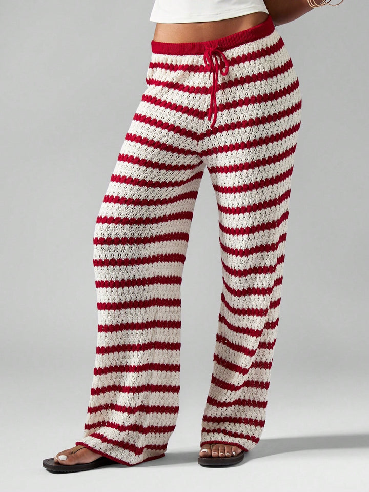 Casual knit pants Stras for women from Lune London