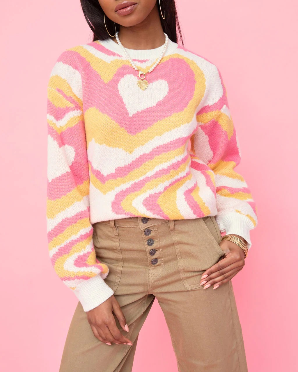 Women colorful sweater Lune London