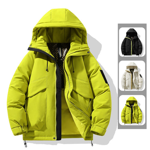 Insulated transitional jacket for men with practical inner lining Lune London
