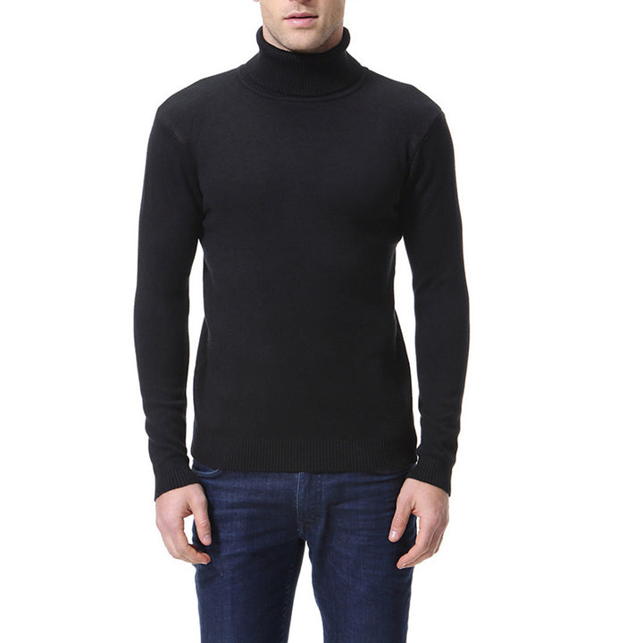 Men's fine cotton turtleneck sweater Lune London