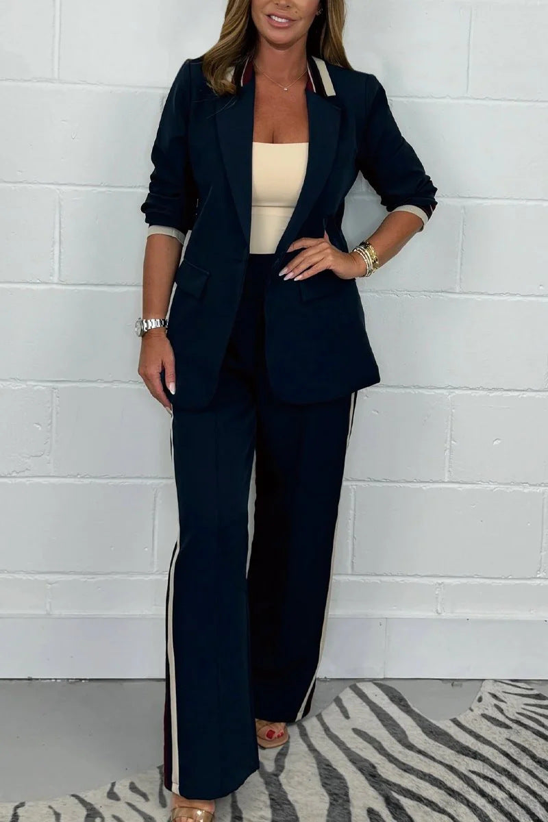 Veste-pantalon élégante et confortable pour femmes Chic & Stil