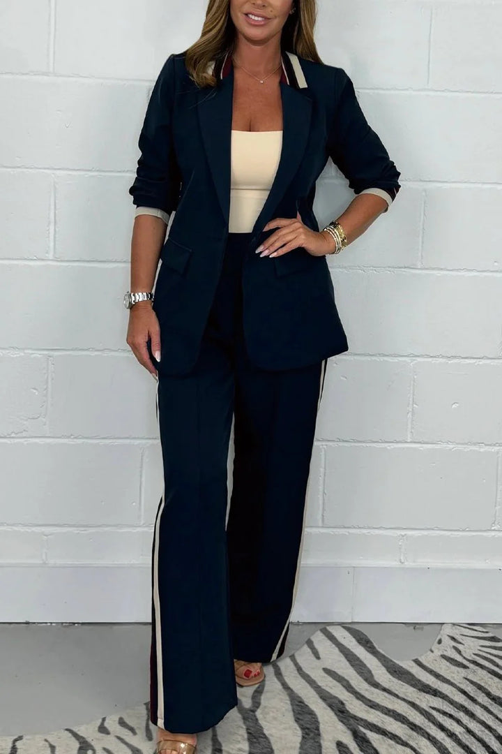 Veste-pantalon élégante et confortable pour femmes Chic & Stil