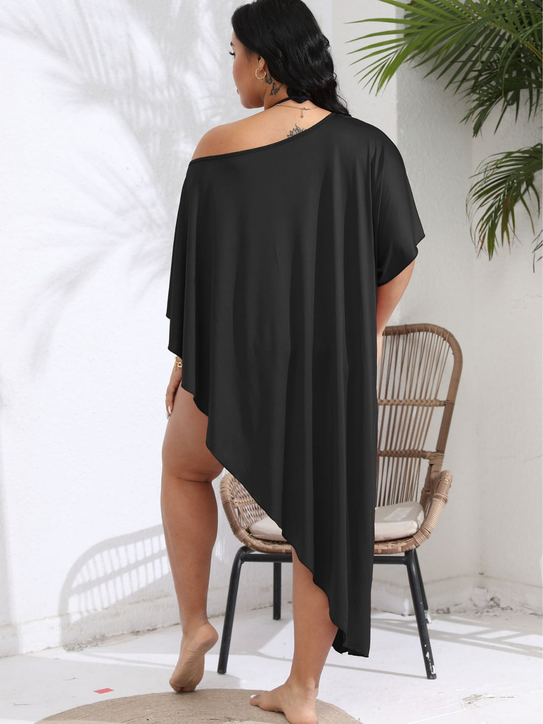 Women Fluid Beach Cover-Up Sarong Lune London