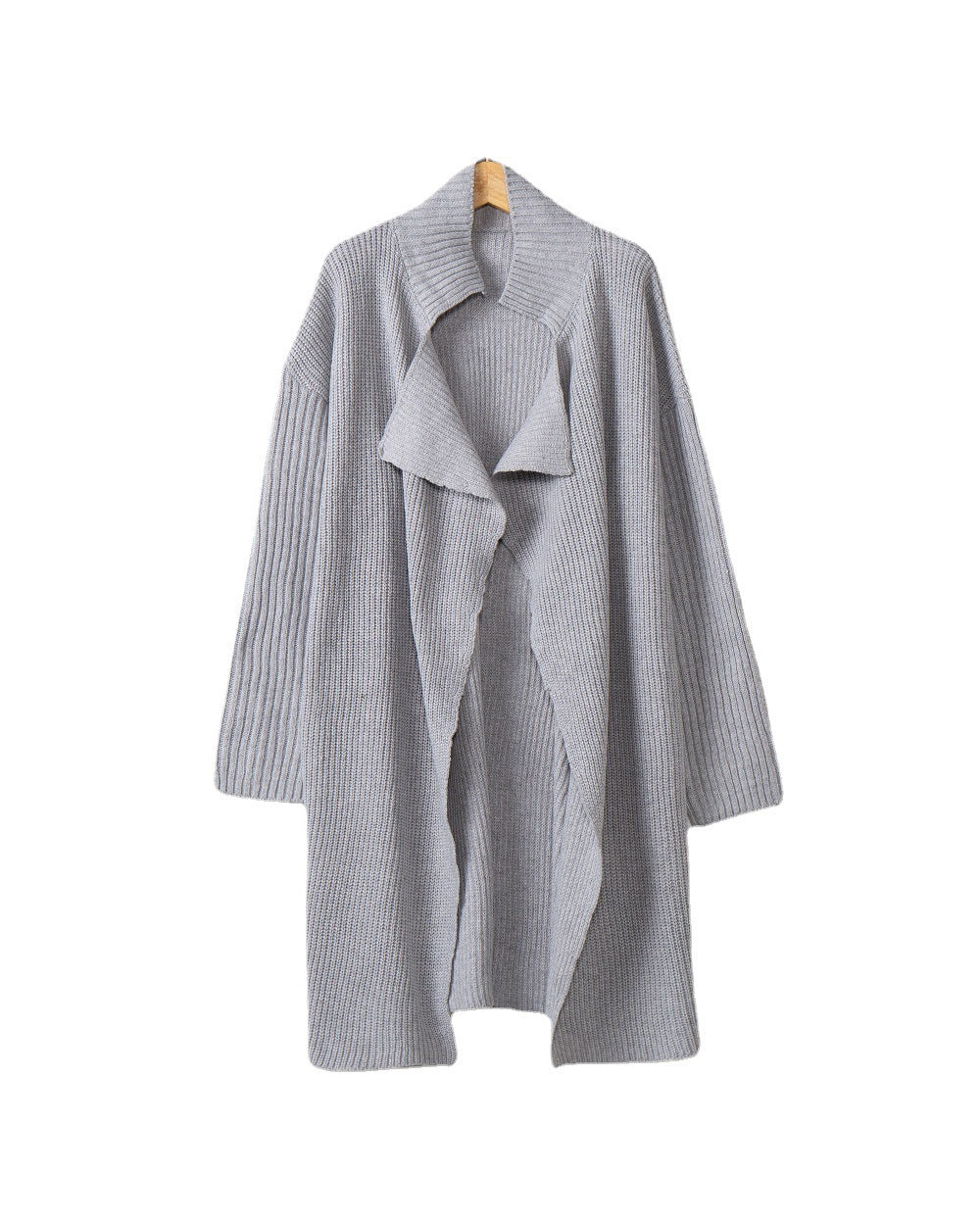 Women’s knit coat Galerie with relaxed fit and modern details Lune London
