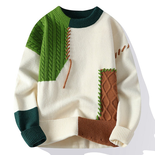 Comfortable knitted sweater for ladies with creative patterns Lune London