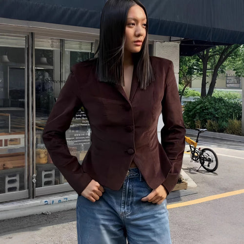 Elegant blazer jacket for women with tailored fit Lune London