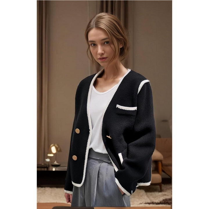 Women's stylish vest with contrasting finish Lune London