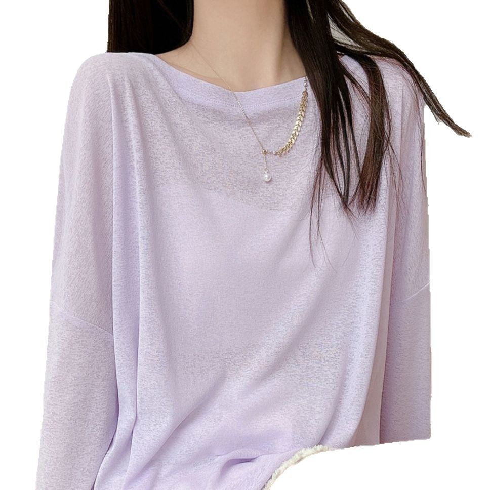 Chemise décontractée pour femme à manches longues avec détails texturés fins Chic & Stil