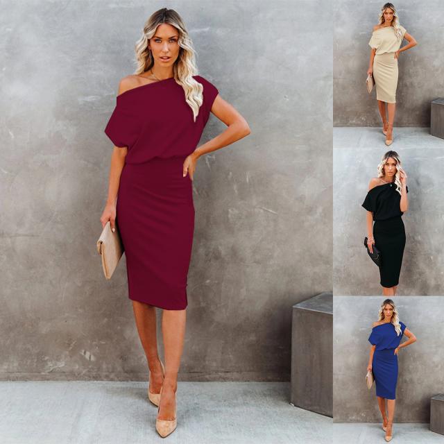 Lune London Off-Shoulder Bodycon Midi Dress Women 1751429703