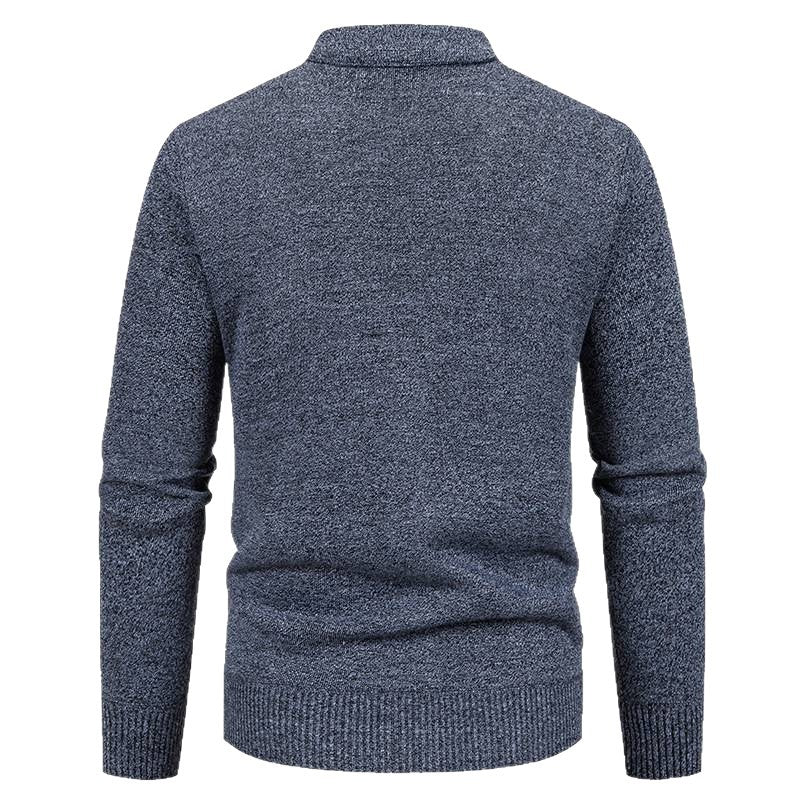 Men's knitted jacket with an elegant diamond structure Lune London