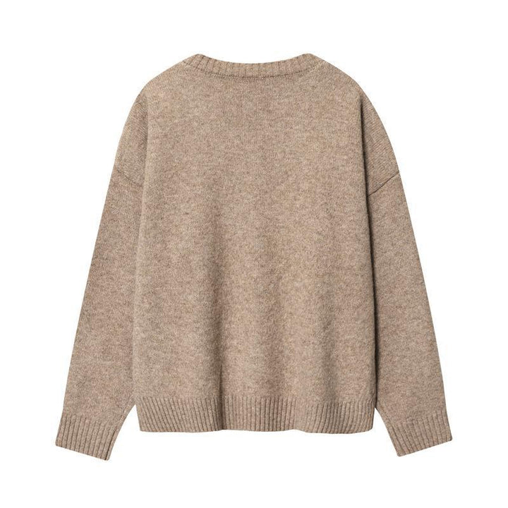 Ladies Cashmere-V-neck Chic and Stylish Sweater