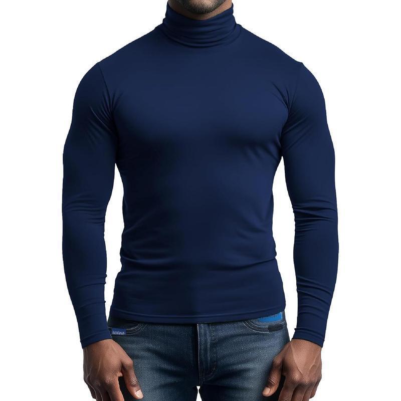 Lune London | Men breathable turtleneck T-shirt made of soft jersey