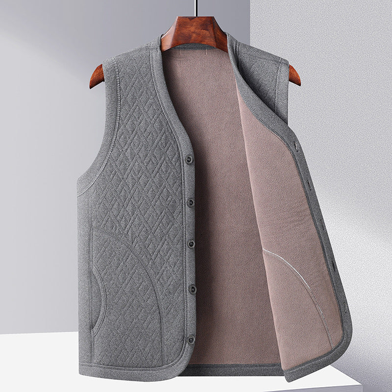 Quilted vest for women with practical pockets and modern design Lune London
