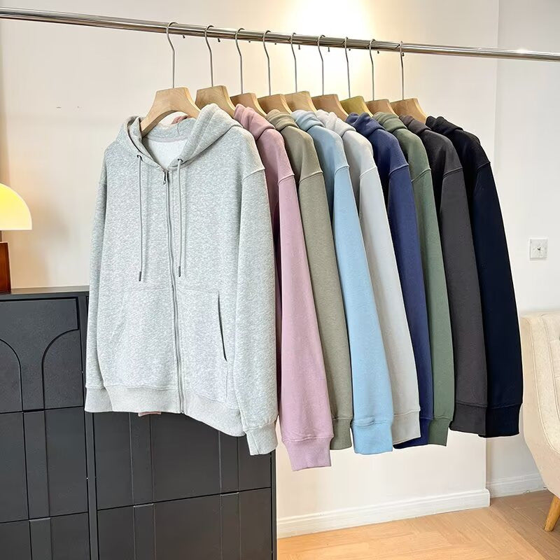 Veste à capuche zippée sportive pour femme avec poches kangourou pratiques Chic & Stil