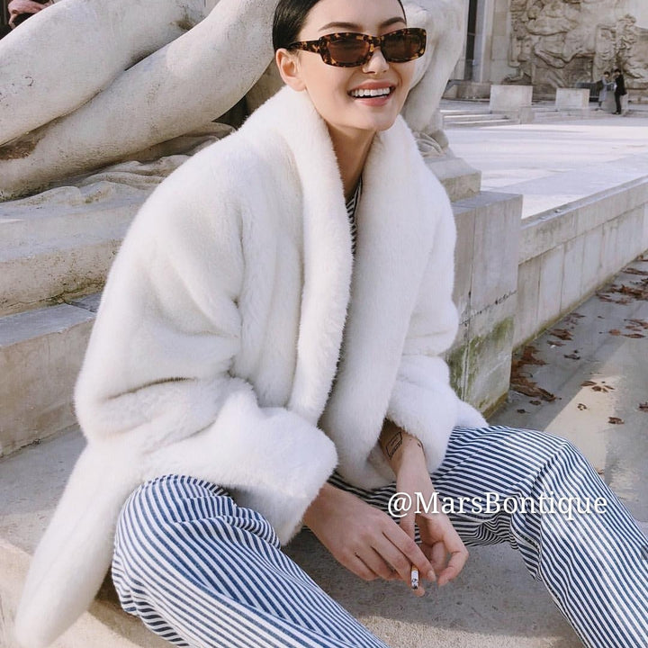 Lady Chic Faux Fur Jacket and Style