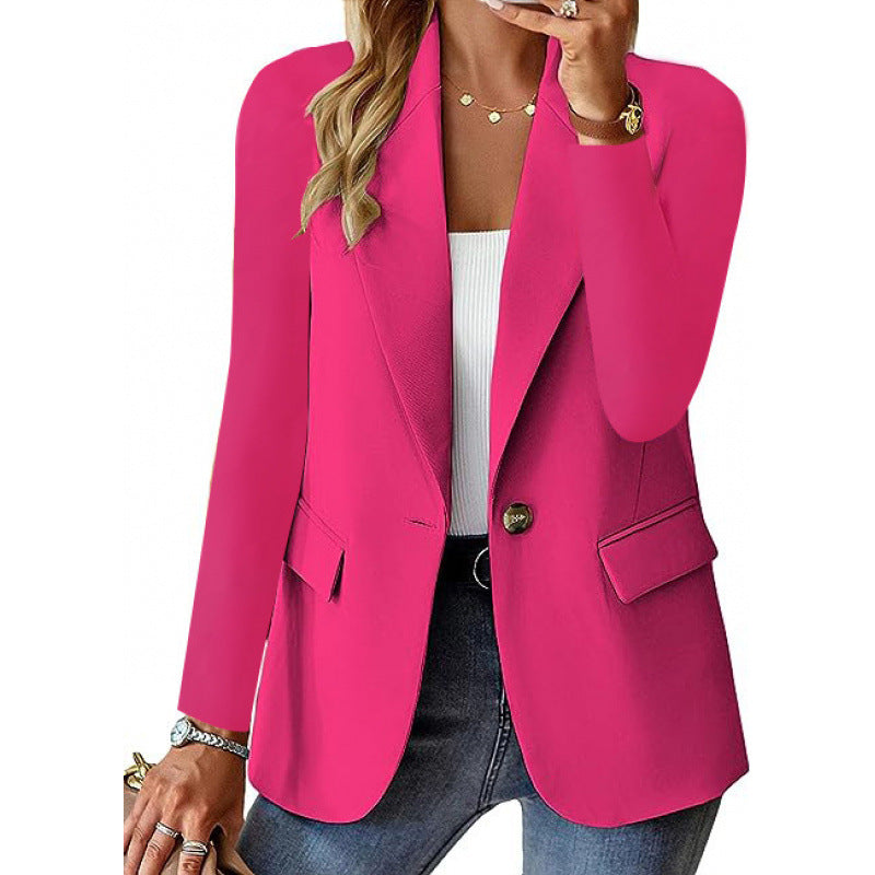 Modern fitted jacket for women with elegant button details Lune London