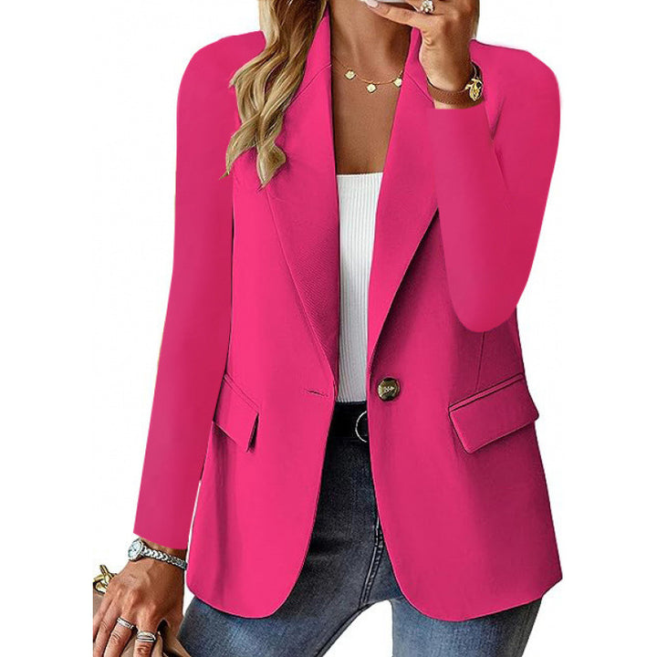 Modern fitted jacket for women with elegant button details Lune London