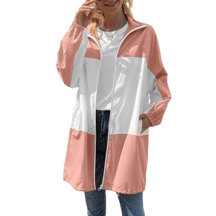 Women's transitional jacket with high collar and sporty fit Lune London
