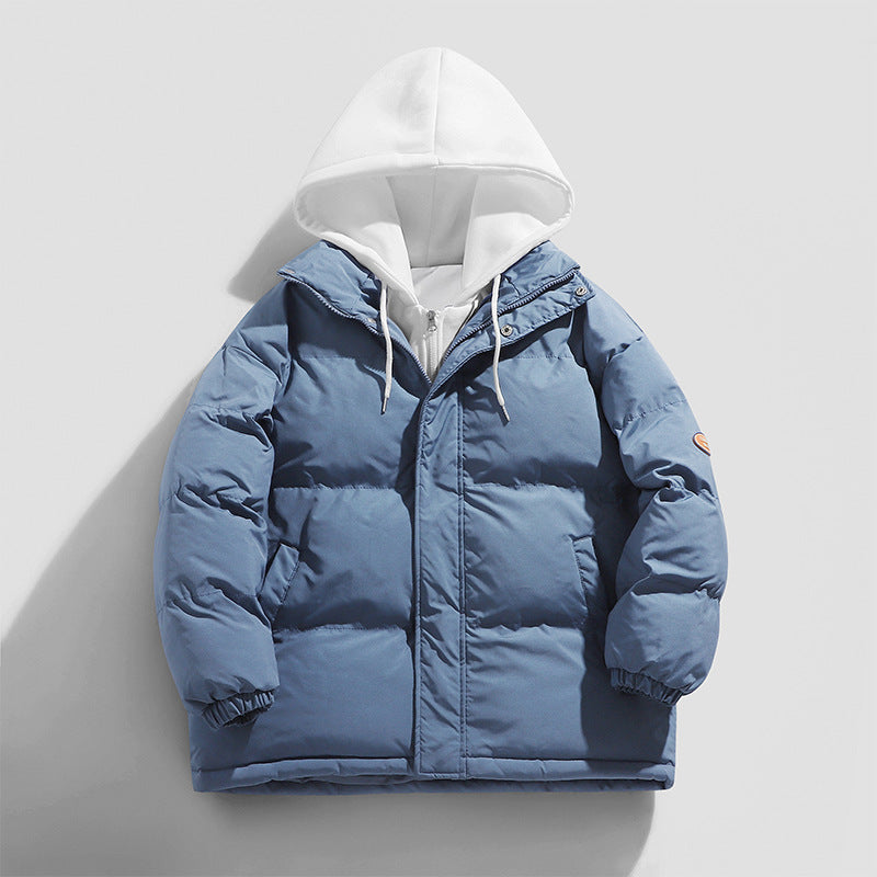 Ladies winter down jacket with integrated hood Lune London