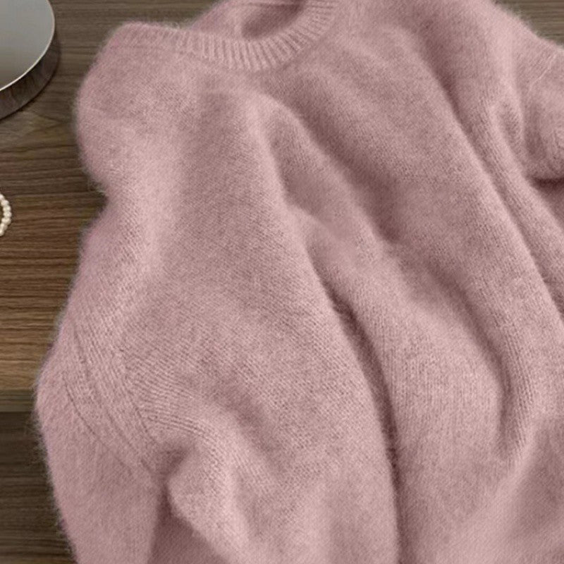 Pull confortable pour femmes en mélange de tricot fin Chic & Stil