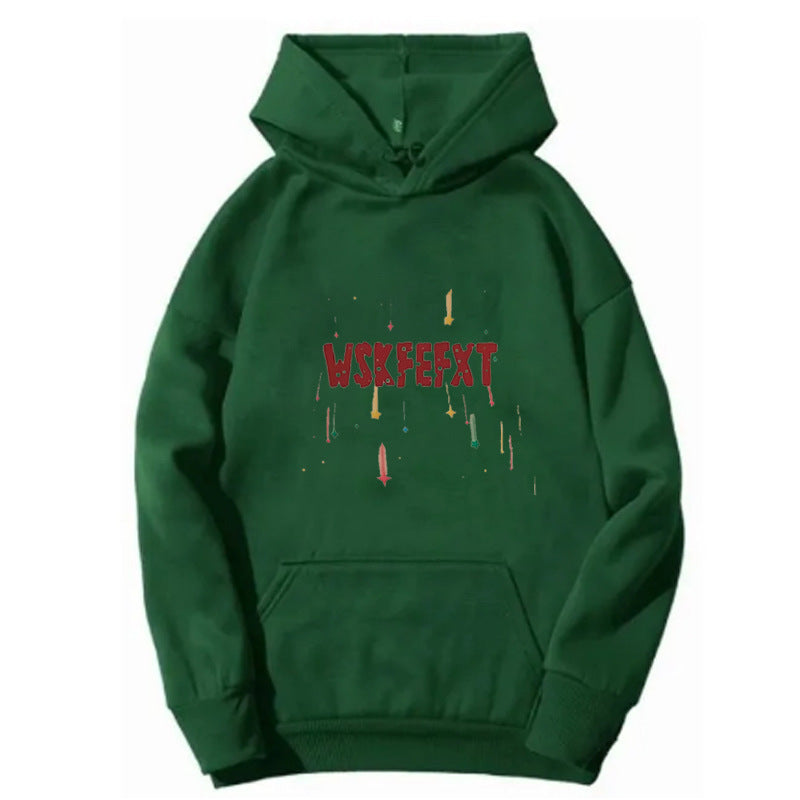 Women's hoodie with cool graphic print Chic & Stil