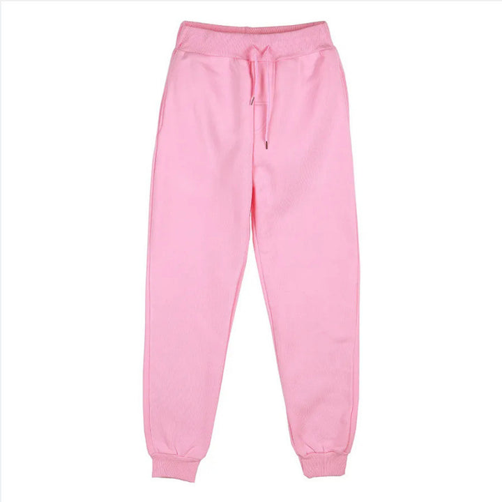 Women's jogging pants with practical cut and elastic waistband Lune London