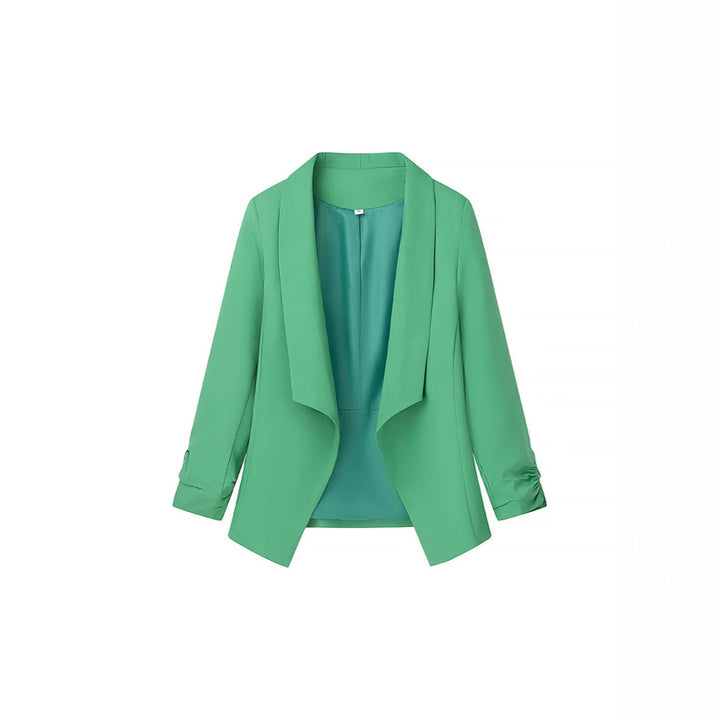 Dames Veste Blazer Élégante avec Coupe Décontractée et Manches Basses Chic & Stil