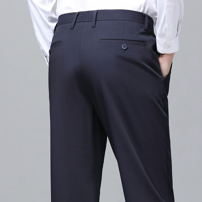 Elegant business trousers for men with fine structure Lune London