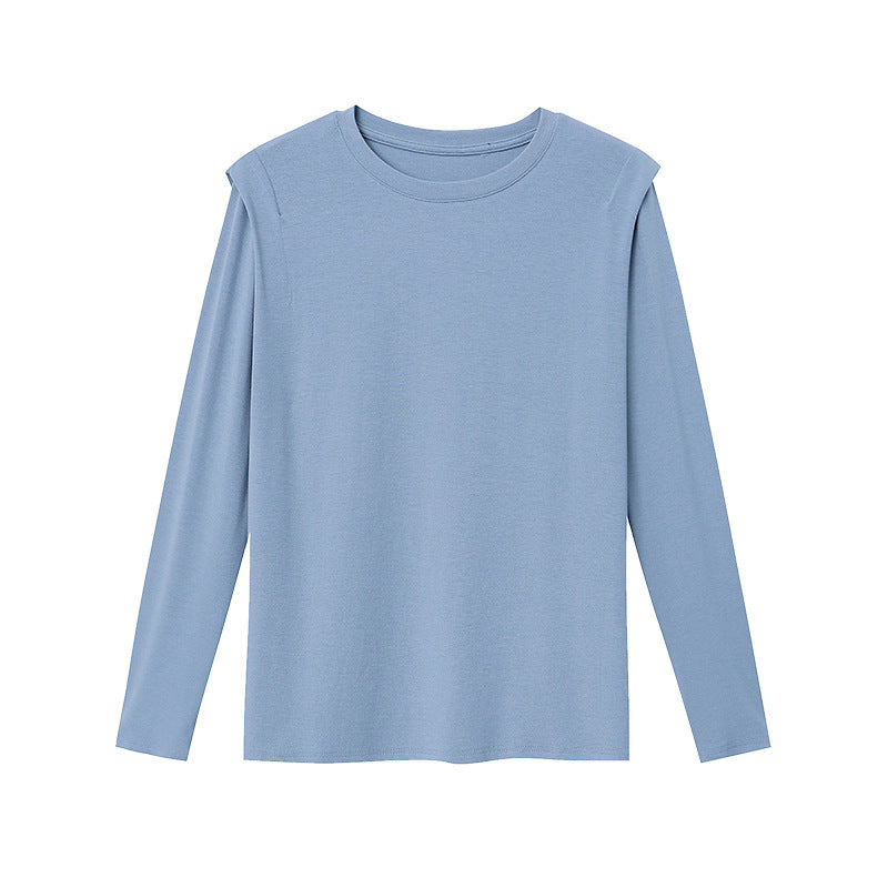 Women's Sporty Long Sleeve Shirt with Elegant Cut Chic & Stil