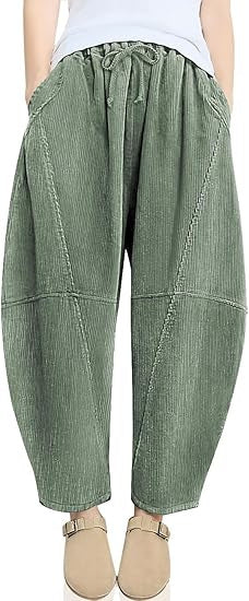 Pantalon de loisirs taille haute raffiné pour dames avec cordon de serrage Chic & Stil